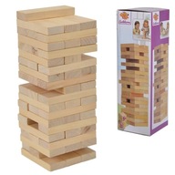 Arkádová hra Jenga Tower Drevené kocky Arkádová hra Jenga Tower Drevené kocky