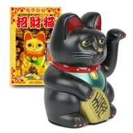 JAPONSKÁ MAČKA ŠŤASTIA MANEKI-NEKO POHYBLIVÁ LABA JAPONSKÁ MAČKA ŠŤASTIA MANEKI-NEKO POHYBLIVÁ LABA