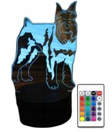 3D LED LAMPA PSÍ TERIÉR KNÍRAČ NOČNÁ LAMPA 16 FARIEB + DIAĽKOVÉ OVLÁDANIE 3D LED LAMPA PSÍ TERIÉR KNÍRAČ NOČNÁ LAMPA 16 FARIEB + DIAĽKOVÉ OVLÁDANIE