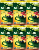 Vitax express ovocný čaj 48g OVOCNÝ RAJ 24 sáčkov x 6 Vitax express ovocný čaj 48g OVOCNÝ RAJ 24 sáčkov x 6