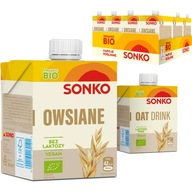 Sonko Ovsený organický bio rastlinný nápoj 500ml x12 Sonko Ovsený organický bio rastlinný nápoj 500ml x12