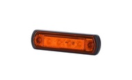 Obrysová lampa oranžová guma LD 676 Obrysová lampa oranžová guma LD 676