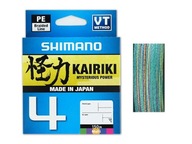 Shimano Kairiki 4 0,28mm 26,0kg 150m Viacfarebné