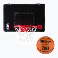 Mini doska Wilson NBA Forge Team Hoop čierna Mini doska Wilson NBA Forge Team Hoop čierna