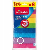 Univerzálna utierka Vileda Microfiber COLORS x8 Univerzálna utierka Vileda Microfiber COLORS x8