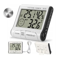 VNÚTORNÁ/VONKAJŠIA METEOSTANICA TEPLOMER HYGROMETER SO SONDOU VNÚTORNÁ/VONKAJŠIA METEOSTANICA TEPLOMER HYGROMETER SO SONDOU