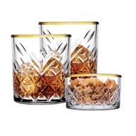 722262 Sada 2 pohárov a misiek Timeless Gold 345 / 255 ml PASABAHCE 722262 Sada 2 pohárov a misiek Timeless Gold 345 / 255 ml PASABAHCE