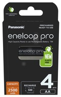 4 PANASONIC ENELOOP 2500mAh R6 VYSOKÁ KAPACITA 4 PANASONIC ENELOOP 2500mAh R6 VYSOKÁ KAPACITA