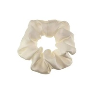 Almania hodvábna vlasová scrunchie - slonová kosť Almania hodvábna vlasová scrunchie - slonová kosť