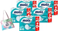 MOLA Blue dekor toaletný papier neparfumovaný 9+3 kusy TAŠKA ZADARMO MOLA Blue dekor toaletný papier neparfumovaný 9+3 kusy TAŠKA ZADARMO