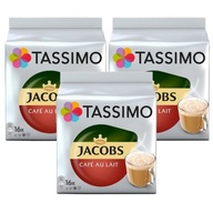 Tassimo Jacobs Cafe Au Lait kapsuly 48 ks. Tassimo Jacobs Cafe Au Lait kapsuly 48 ks.