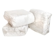 Biele strihané bavlnené handry 10KG