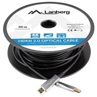 Lanberg v2.0 OPTICAL AOC 4K 60 UHD HDMI kábel 40m