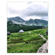 Plagáty 40x50 Tatry Hala Gąsienicowa