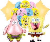 SPONGEBOB BALÓNY NARODENINY PATRIKA mix set 12+2+2 SPONGEBOB BALÓNY NARODENINY PATRIKA mix set 12+2+2