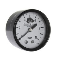 Tlakomer 10 BAR GZ 1/4" zadný výstup Tlakomer 10 BAR GZ 1/4" zadný výstup