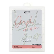 Nails Company Dual Form Coffin nechtové tipy 120 kusov