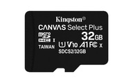 Pamäťová karta Kingston Canvas Select P s adaptérom