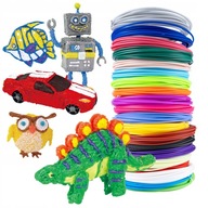 NÁPLNE FILAMENTU do GULIČKOVÝCH 3D tlačiarní 100m 20 COLORPCL NÁPLNE FILAMENTU do GULIČKOVÝCH 3D tlačiarní 100m 20 COLORPCL