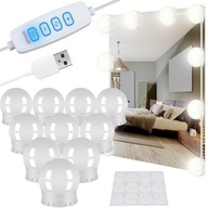 Lampy LED svetlá na toaletnom stolíku zrkadlový make-up Lampy LED svetlá na toaletnom stolíku zrkadlový make-up