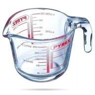 Kuchynská odmerka, sklenená kanvica so stupnicou 250 ml Kuchynská odmerka, sklenená kanvica so stupnicou 250 ml