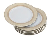 Sada 6 ks dezertných tanierov Amaro Gold 17 cm Sada 6 ks dezertných tanierov Amaro Gold 17 cm