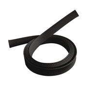 UCH0207A Čierna polyesterová rúrka pre A/V káble 1 m