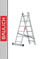 Hliníkový rebrík 2x6 lakovaný 3,7m Baulich