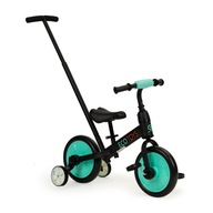 Balančný bicykel s pedálmi - tréningové postranné kolieska 3v1 ECOTOYS