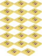 POST-IT bankovky 76x76mm (1x90) žlté x20