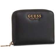 Čierna peňaženka Guess Laurel Slg Small Zip Around