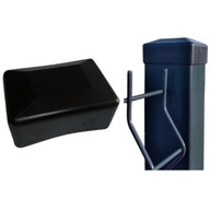 Vonkajšia krytka na profil, krytka, priezor, 80x40, 10 KS, ČIERNA Vonkajšia krytka na profil, krytka, priezor, 80x40, 10 KS, ČIERNA
