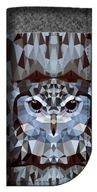 Mäkký sivý obal na okuliare OWL na darčekovú tašku Mäkký sivý obal na okuliare OWL na darčekovú tašku