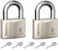 Sada 2 visiacich zámkov GERDA SECURE 50, dva visiace zámky na 1 kľúč, systém Sada 2 visiacich zámkov GERDA SECURE 50, dva visiace zámky na 1 kľúč, systém