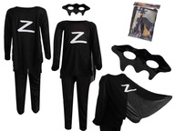 Maškarný kostým Zorro pre chlapca, veľkosť S 95-110cm
