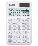 CASIO 10-miestna biela vrecková kalkulačka