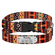 Personalizovaný obojok pre psov Tribal, veľkosť S Personalizovaný obojok pre psov Tribal, veľkosť S