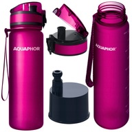 Fľaša Aquaphor City s vodným filtrom, bordová, 500 ml Fľaša Aquaphor City s vodným filtrom, bordová, 500 ml