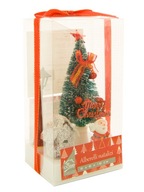 Pokrývka hlavy s lampášom na vianočný stromček, ktorý svieti Santa Claus LED