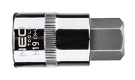 Zásuvka 1/2'' s HEX IMBUS hrotom 19mm 08-778 NEO Zásuvka 1/2'' s HEX IMBUS hrotom 19mm 08-778 NEO