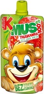 Kubuś Mousse Jahoda, jablko, banán, mrkva 12x100g Kubuś Mousse Jahoda, jablko, banán, mrkva 12x100g