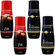 SODASTREAM Sada koncentrátov 2x Cola 2x Energia SODASTREAM Sada koncentrátov 2x Cola 2x Energia