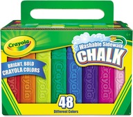 Crayola Sidewalk Chalk 48 farieb