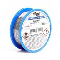 CÍN S FLUXOM 0,25mm 100g CÍNOVÉ SPOJIVO Sn60Pb40 CÍN S FLUXOM 0,25mm 100g CÍNOVÉ SPOJIVO Sn60Pb40