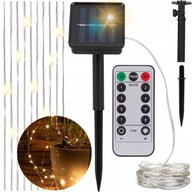 Solárne záhradné svietidlá GIRLANDA do záhrady, 100 LED Solárne záhradné svietidlá GIRLANDA do záhrady, 100 LED