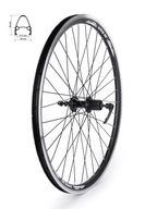XMX ZADNÉ KOLESO PRE 8/9-RÝCHLOSTNÝ KUŽELOVÝ KUŽEL - 26" XMX ZADNÉ KOLESO PRE 8/9-RÝCHLOSTNÝ KUŽELOVÝ KUŽEL - 26"