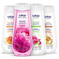 LUKSJA SET 4X KRÉMOVÝ SPRCHOVÝ GÉL PEONIA ARGAN ALOE MANUKA 4X500ML LUKSJA SET 4X KRÉMOVÝ SPRCHOVÝ GÉL PEONIA ARGAN ALOE MANUKA 4X500ML