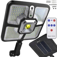 Solárna lampa 220 LED 15 COB Garden Street Twilight Motion Sensor Diaľkové ovládanie Solárna lampa 220 LED 15 COB Garden Street Twilight Motion Sensor Diaľkové ovládanie