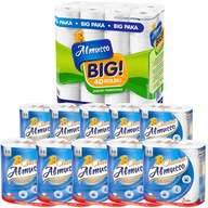 Toaletný papier Almusso BIG + papierové utierky Classico Set 1+10 ks