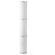 IKEA VIDJA Stojacia lampa, biela, 138 cm